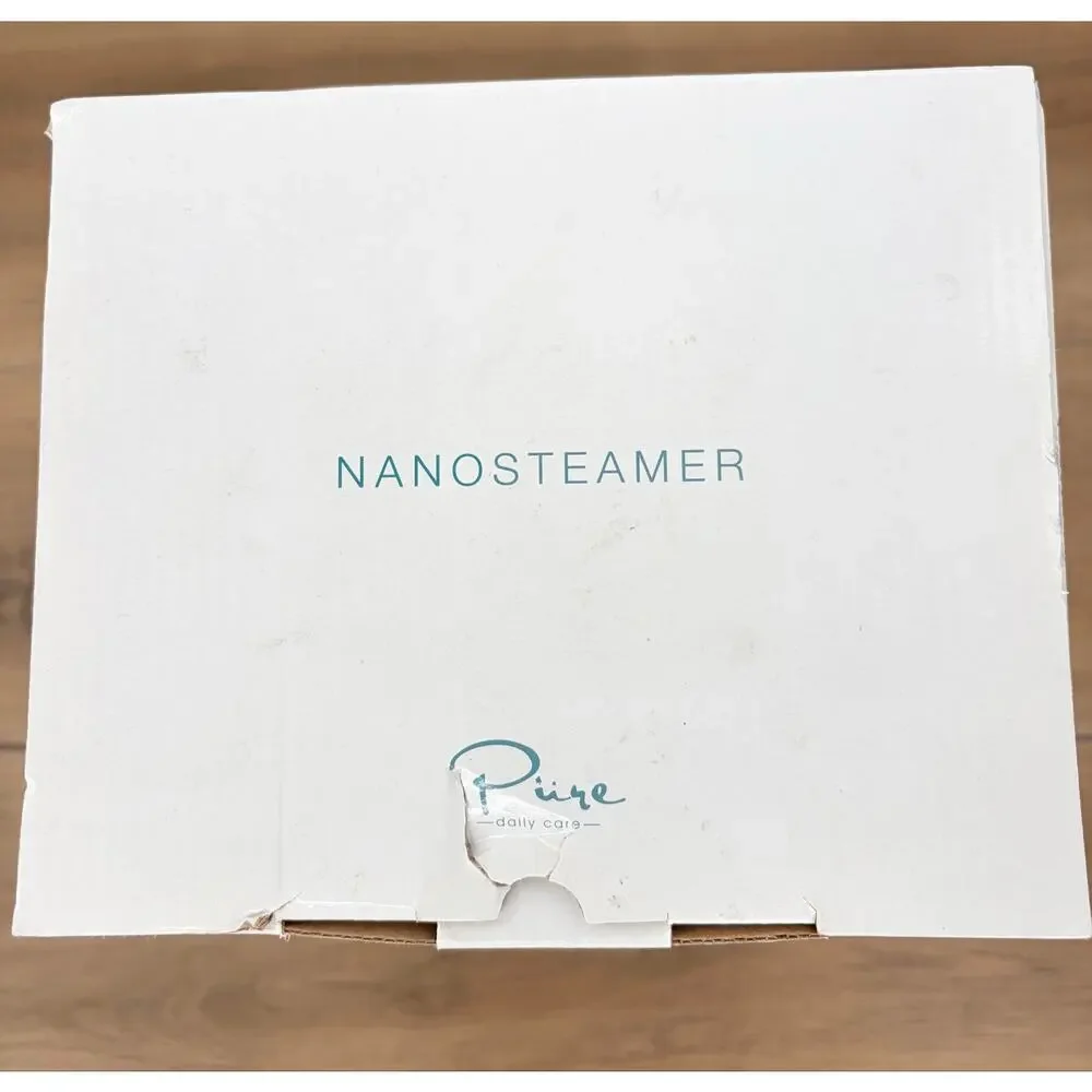 Pure Daily Care NanoSteamer 3-in-1 Facial Steamer & Extraction Kit NEW Open Box